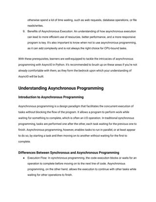 AsyncIO In Python Guide And Example Pdf