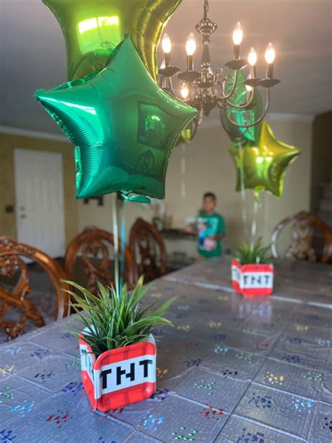 Minecraft Party Minecraft Birthday Minecraft Party Diy Minecraft Birthday Party