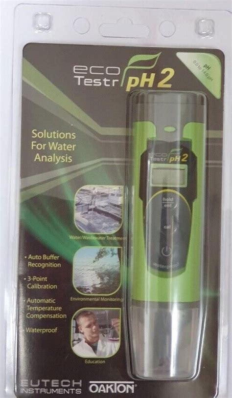 Eutech EcoTestr PH2 PH Tester ECOPHTEST2 EBay