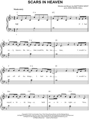 "Scars in Heaven" Sheet Music - 10 Arrangements Available Instantly ...