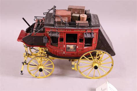 WELLS FARGO STAGECOACH MODEL - Jun 11, 2022 | Redlands Antique Auction ...