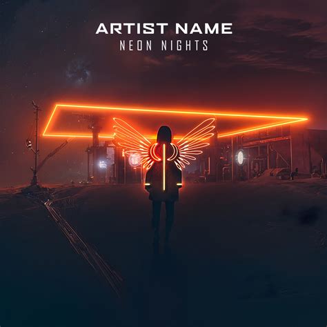 Neon Night Album Cover Art Design – CoverArtworks