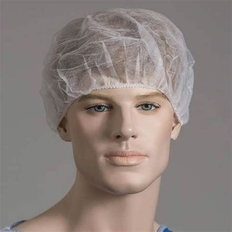 Blue 21 Inch Disposable Bouffant Cap At Rs 1 Piece In Mumbai ID