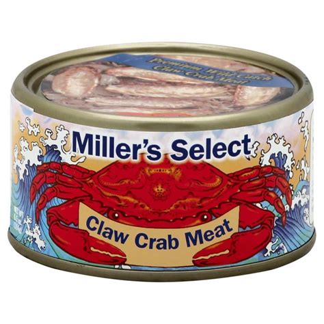 Millers Select Crab Meat Claw 6 5 Oz Instacart