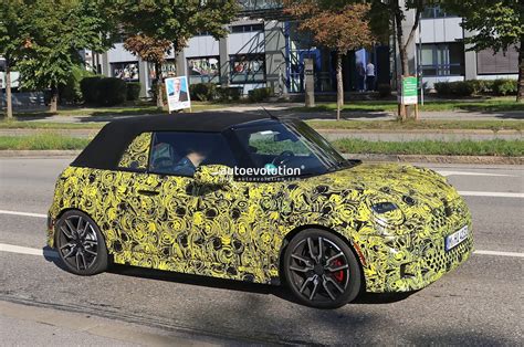 Mini Convertible Spied In Sporty Guise Still Pledges Allegiance