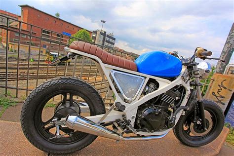 Gpz 500 By Meccaniche Jorgos Rocketgarage Cafe Racer Magazine