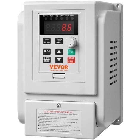 VEVOR Variateur De Frequence 2 2 KW Convertisseur De Frequence 3 CV 10