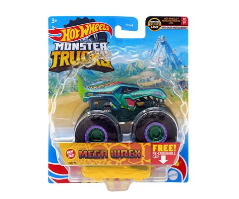 Hot Wheels Голямо бъги Monster 1 64 Mega Wrex КОМСЕД