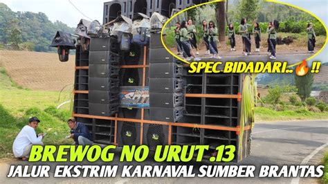 BREWOG No EKSTRIM Seperti Ini Jalur Karnaval Sumber Brantas Kota