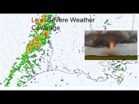 Live Severe Weather Coverage Few Tornadoes Are Likely And Hail And