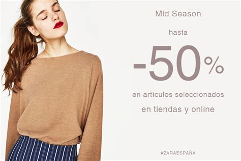 Zara Rebajas Mid Season Sale Hasta En Art Culos Seleccionados