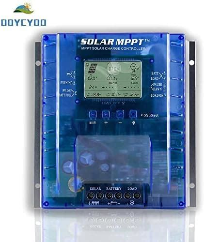 Ooycyoo Mppt Charge Controller V V Auto A Solar Panel