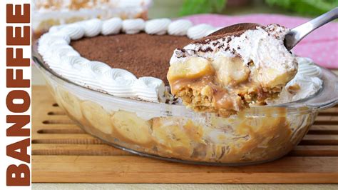 BANOFFEE NA TRAVESSA A TORTA MAIS FÁCIL DO MUNDO Prática rápida e