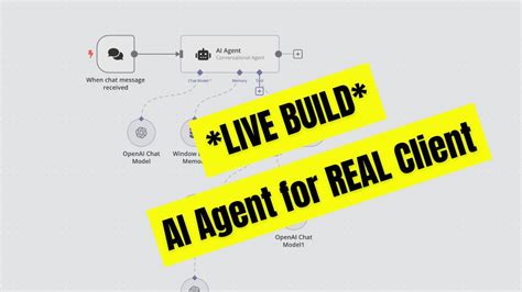 LIVE BUILD Watch Me Build An AI Agent For A Client N8N AI