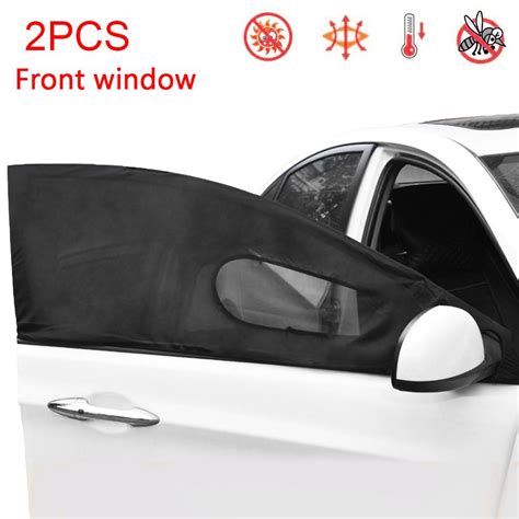 2 Stuks Auto Zonnescherm Front Side Window Visor S Grandado