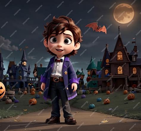 Premium AI Image | halloween pixar