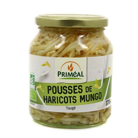 Livraison à domicile Priméal Pousses de haricots Mungo Bio 180g