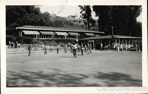 Children Playing At Presbyterian Conference Grounds Pacific Palisades Ca