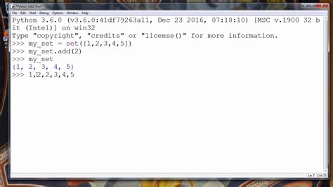 How To Add An Element To A Set In Python Programming Language Youtube