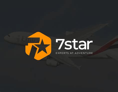 7 star — Logo design concept