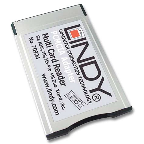 46 In 1 Pcmcia Card Reader From Lindy Uk