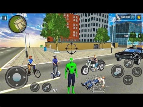 Rope Frog Ninja Hero Strange Gangster Vegas Android Gameplay YouTube