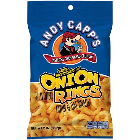 Andy Capp Beer Battered Onion Rings 12/ 2oz | Frank Silva & Sons