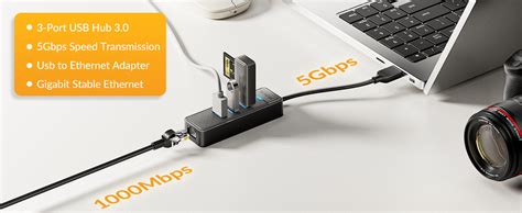 Adattatore Usb Ethernet Idsonix Porte Hub Usb Con Adattatore