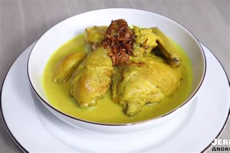 Resep Opor Ayam Kampung Menu Masakan Khas Hari Raya Idul Fitri Portal