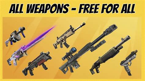 Pit Ffa All Weapons Mythicandexotic 8374 0862 2626 By Ritihabrow Fortnite Creative Map Code