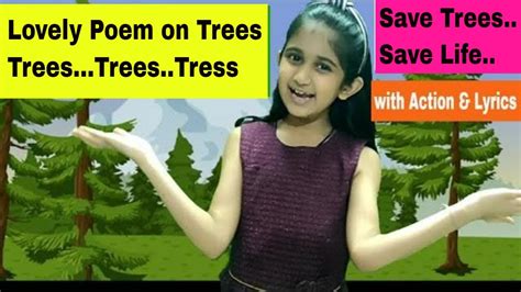 Poem On Trees English Poem On Save Trees In Recitation Competition