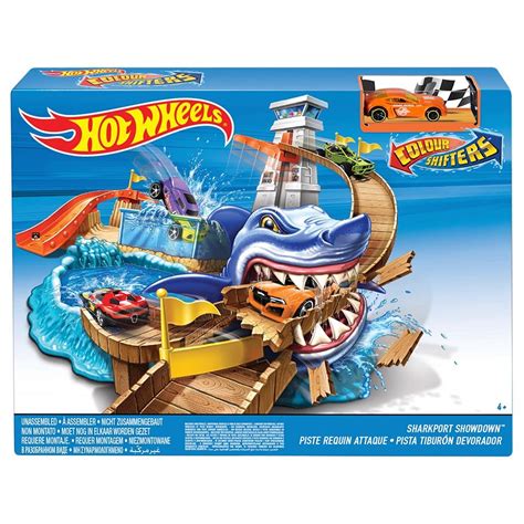 הוט ווילס מחליפות צבע מסלול הכריש HOT WHEELS BGK04