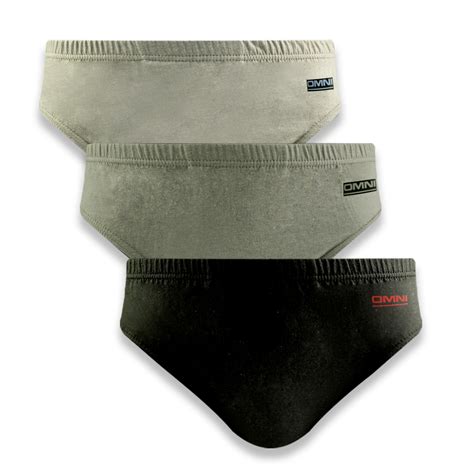 OMNI By SO EN Men S 3in1 Sebastian Collection Cotton Bikini Inside Briefs Shopee Philippines