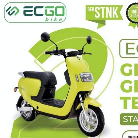 Jual ECGO Bike 2 Motor Listrik Elegan Minimalis Slim Fit Futuristik