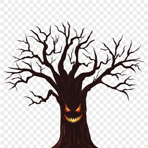 spooky tree silhouette