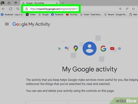 how to check google history