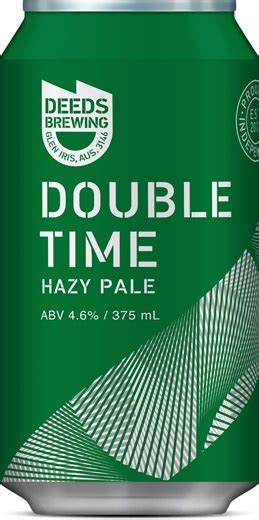 Buy Deeds Double Time Hazy Pale Can 375ml Online Vc