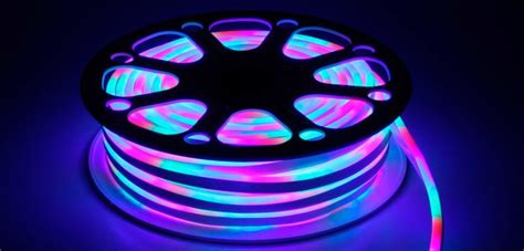 Монтаж гибкого неона: как с ним работать, как подключить