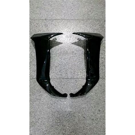 Jual Legshield Luar Satria Malaysia Hitam Narita Hiu Sayap Luar