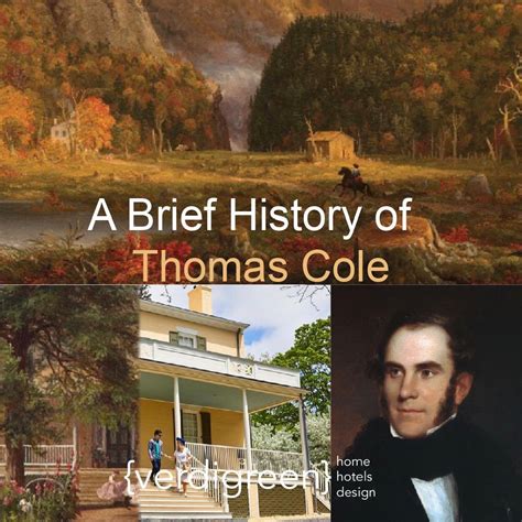 A Brief History of Thomas Cole