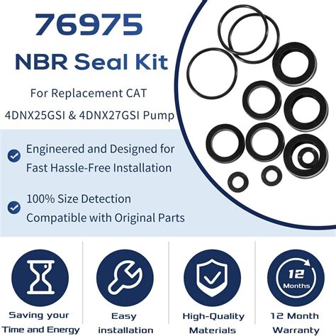 Seal Kit Pcs For Cat Pump Dnx Pumps Dnx Gsi Dnx Gsi Cat