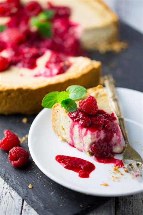 Veganer K Sekuchen Mit Himbeeren Vegan Heaven