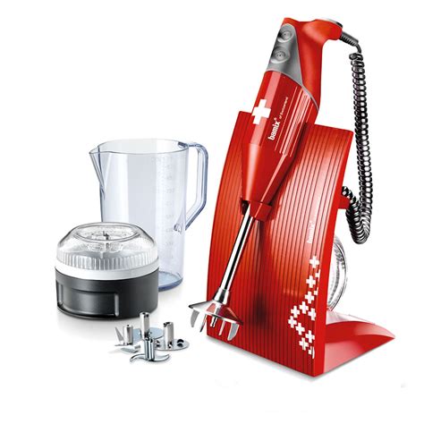 Bamix Swissline Robot Ad Immersione 200W ROSSO BX SL RD Affilatura Online