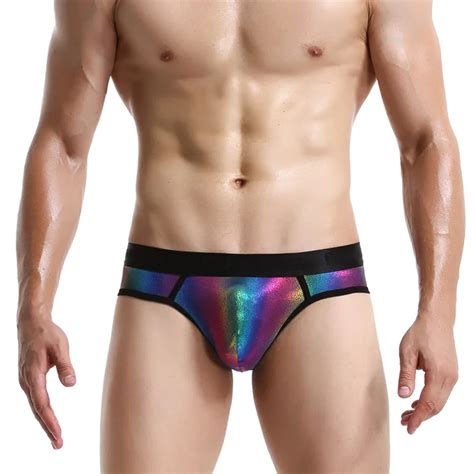 Hombres Sexy Ropa Interior De Gran Pene Hombre Calzoncillos Bikini De