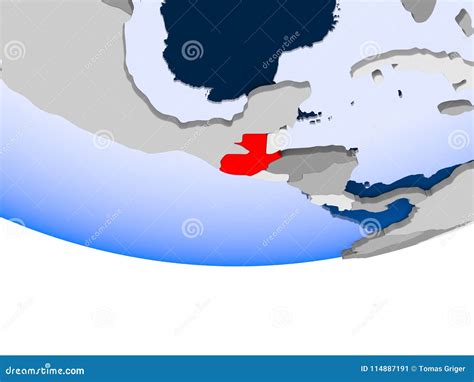 Guatemala Op Bol Stock Illustratie Illustration Of Internationaal