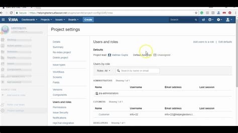 Assigning Jira Issues To Default Assignee Jira Tutorial Youtube