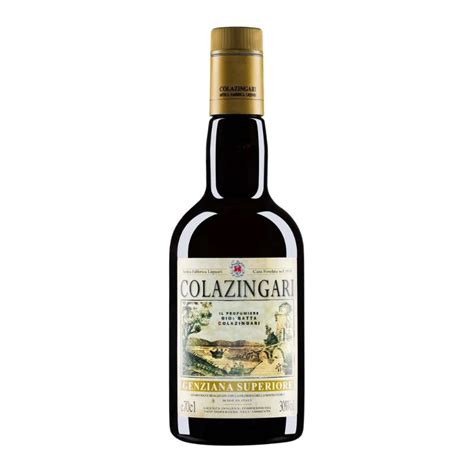 Genziana Superiore Colazingari Formato Cl 70 Liquore Artigianale