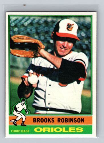 Topps Brooks Robinson Baltimore Orioles Ex Nm Ebay