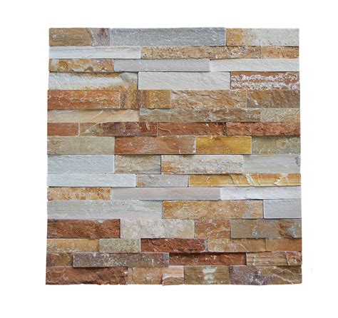 VNS 014ZRB Yellow Wooden Vein Natural Face Culture Stone Product