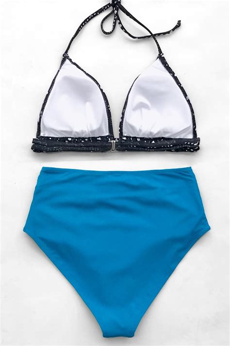 Starry Night High Waisted Bikini